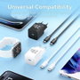 Vention Cargador de Pared GaN TZ-FEPW0-EU-01 con 1xUSB-C y Cable USB-C 20W